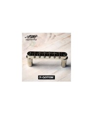 Gotoh Nickel GE103B-T Nashville TuneOMatic Steg, metrische Hülsen