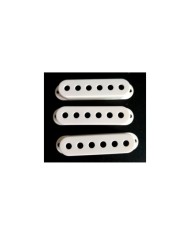 3 WD Pickupkappen Parchment (Old White) für Stratocaster, 52,5 mm