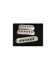 3 WD Pickupkappen Parchment (Old White) für Stratocaster, 52,5 mm