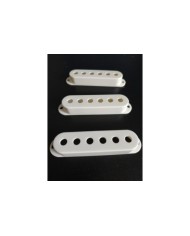 3 WD Pickupkappen Parchment (Old White) für Stratocaster, 52,5 mm
