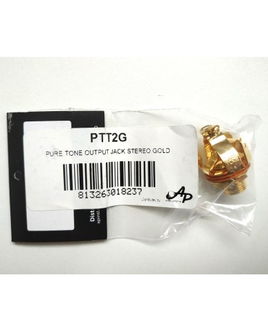 Pure Tone Stereo-Multi-Contact-Klinkenbuchse, Gold