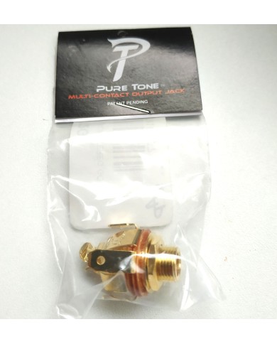 Pure Tone Stereo-Multi-Contact-Klinkenbuchse, Gold