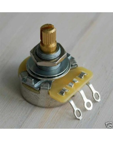 CTS 250 kOhm Audio-Potentiometer, gerändelte 6-mm-Achse, US EP-085