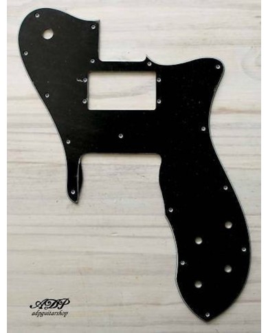 Schlagbrett für Telecaster Schwarz, 3-lagig Tele Black PTM-B3P