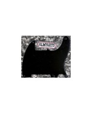 Esquire-Schlagbrett All Parts US, 1-lagig, 5 Löcher, Schwarz Black .060"