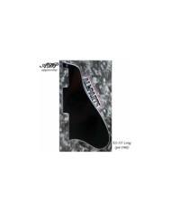 Langes schwarzes 5-lagiges Pickguard für Humbucker im Stil der Gibson ES-335, 345, 355...