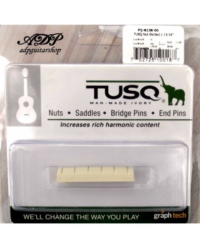 Sattel Graph Tech Tusq Acoustic 1-13/16" PQ-6136-00 gekerbter Sattel 46.48mm