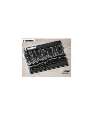 Cordier de Basse Chrome Vintage Gotoh 4 cordes en Laiton 201B-4