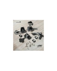 4 Mecaniques de Basse Sandberg Chrome pour Precision, Jazz Bass