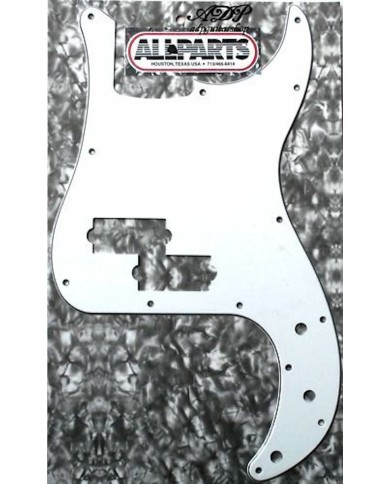 Schlagbrett Precision Bass Weiß 3-lagig White P-Bass USA PG-0750-035