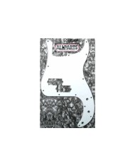 White Precision Bass 3ply Pickguard P-Bass® USA PG-0750-035