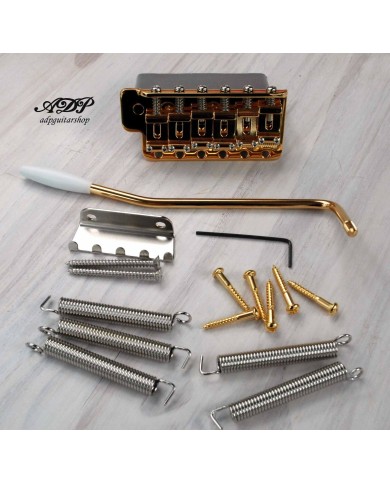Stratocaster Vintage Tremolo-Saitenhalter Gotoh GE101T E-E 56mm Gold