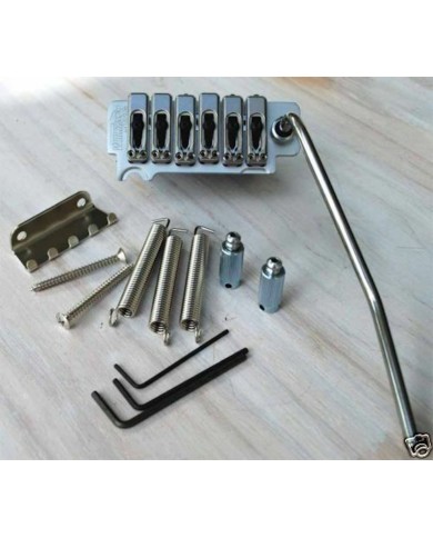 Tremolo Satin-Chrom Linkshänder Stratocaster Wilkinson Lizenz Gotoh VS100GCLH