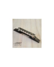 Gotoh Nickel GE104B Steg + Ebenholzsockel für Jazz-Archtop