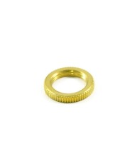 US size Gold Switchcraft Knurled Nut For Toggle Switch