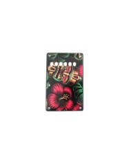 WD Custom Vintage Aloha Tiki Rückplatte für Fender Stratocaster