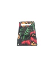 Moderne Aloha Tiki Rückplatte von WD Custom für Fender Stratocaster