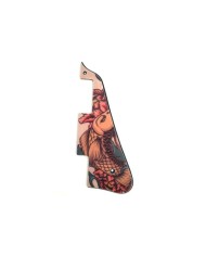WD Custom Carp Koi Tattoo Schlagbrett für Epiphone Les Paul Standard 2009
