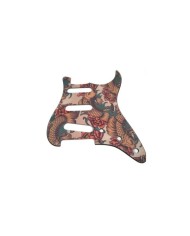 Set Koi Tattoo Schlagbretter für Fender Stratocaster, 11 Löcher, Vintage