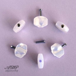 6 Schaller Acrylic Pearloid...