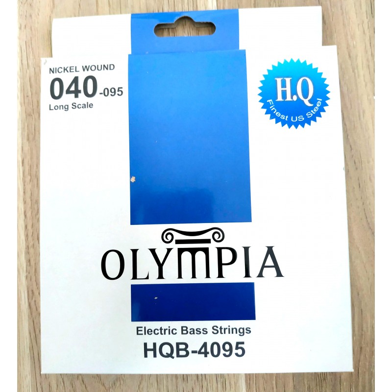 1 jeu de cordes Olympia HQB 40-95 Pour Basse electrique