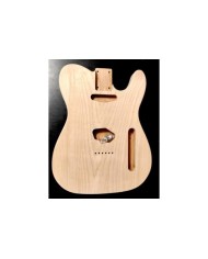 Telecaster-Korpus aus 3-teiligem Erlenholz, unbehandelt