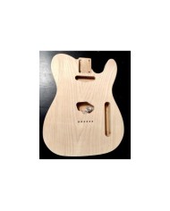 Telecaster-Korpus aus 3-teiligem Erlenholz, unbehandelt