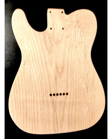 Telecaster-Korpus aus 3-teiligem Erlenholz, unbehandelt
