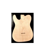 Telecaster-Korpus aus 3-teiligem Erlenholz, unbehandelt