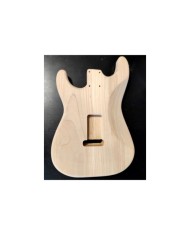 Stratocaster body in alder 2 pieces unfinished