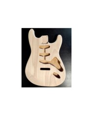 Stratocaster body in alder 2 pieces unfinished