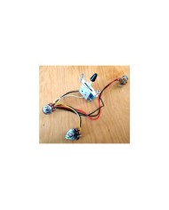 Economic Telecaster style wiring harness