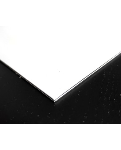 Pickguard-Rohling Weiß, 3-lagig 29x23,5cm .090"-2,29mm