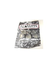 6 Boutons Tulipes Metal Chrome pour Mecaniques Grover + Vis