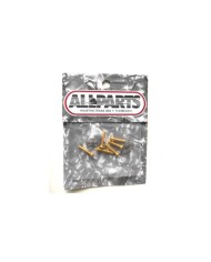 6 VIS + Ressorts Justesse pour Pontets Stratocaster Gold