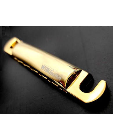 Gold Wilkinson Tune-o-matic Tailpiece + Bridge, metric