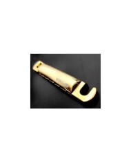 Gold Wilkinson Tune-o-matic Tailpiece + Bridge, metric