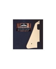 Linkshänder-Schlagbrett Creme für LesPaul Gibson Deluxe P90 1PLY