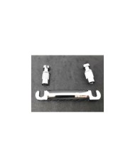 Chrome Wilkinson Tune-o-matic Tailpiece + Bridge, metric