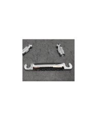 Chrome Wilkinson Tune-o-matic Tailpiece + Bridge, metric
