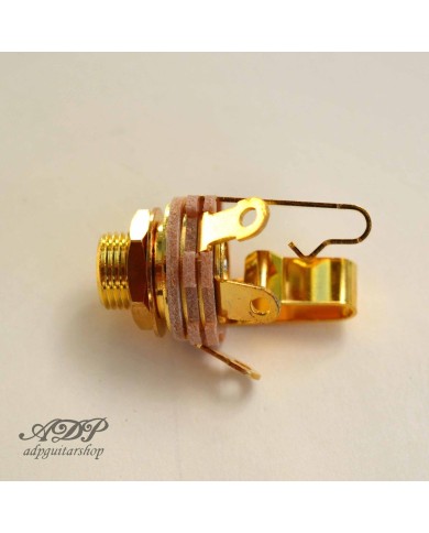 Stereo-Klinkenbuchse USA Switchcraft -12B Gold Input Jack Gold