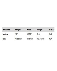 Graph tech Tusq saddle Compensated acoustic PQ-9110-00, Martin Style