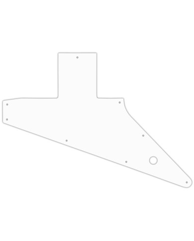 Schlagbrett WD Weiß 3-lagig für Gibson 2010-Present Explorer