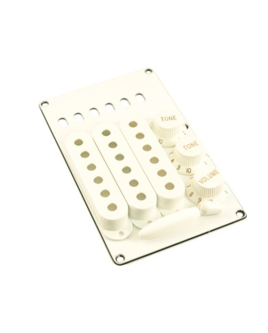 WDMusic Zubehörset Weiß für Stratocaster