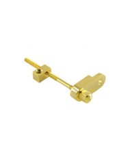 Goldfarbener Befestigungswinkel für Pickguard-Halterung für Standard-Archtop-Gitarre