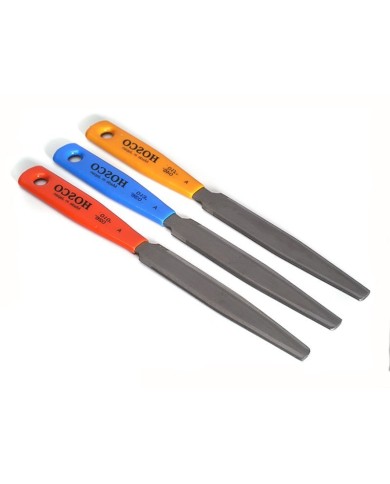 3 Hosco Sattelfeilen für Double Edge Slotting 10-46