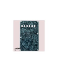 Plaque Vibrato pour Strat Us Black perloid 4ply EE56mm