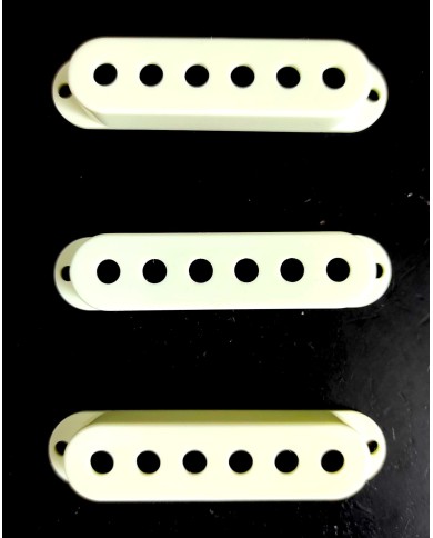 3 Pickup-Kappen Mintgrün für Stratocaster, 52,5 mm