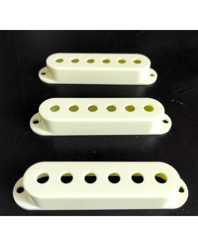 3 Pickup-Kappen Mintgrün für Stratocaster, 52,5 mm