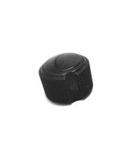 1 Black Duesenberg art deco Metal knobs, 22mmØ x 16.5mm